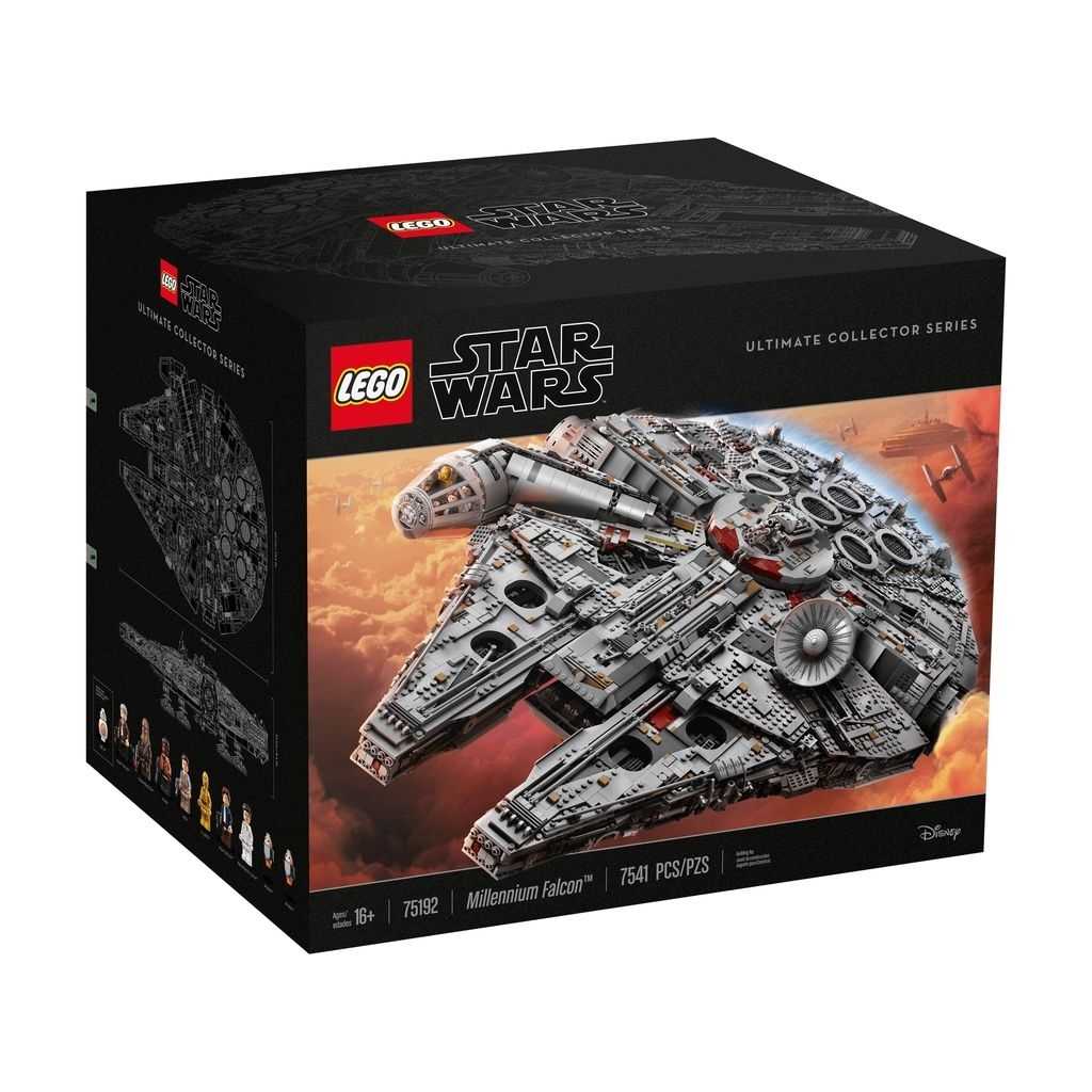 Star Wars Lego Millennium Falcon Edades 16+ # 75192 Artículo 7541 Piezas | BQZ-672018